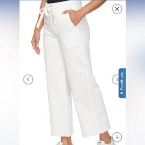 Hudson Jeans White Women's Trousers